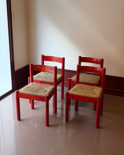 Carimate chair by Vico Magistretti (4 available)