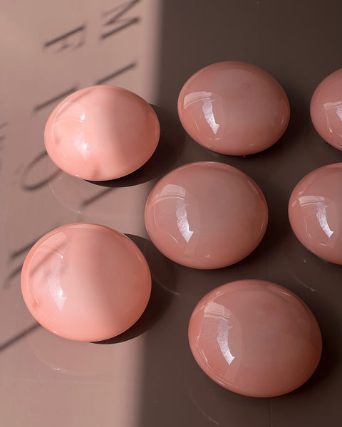 Vintage Murano peach ceiling/wall lamp (D20)