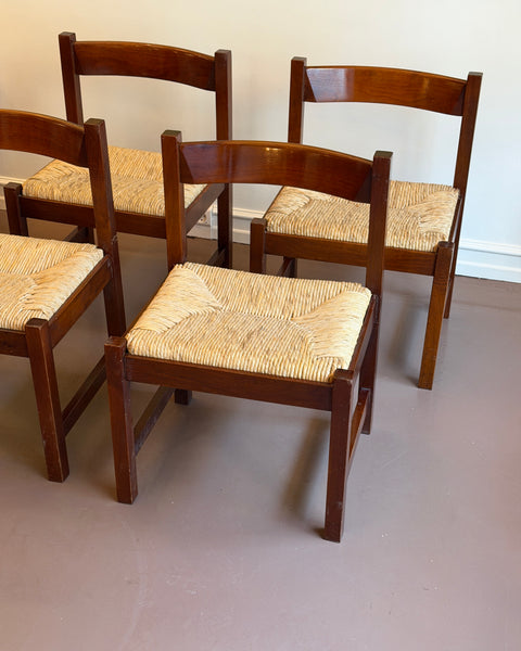 Torbecchia Chairs by Giovanni Michelucci for Poltronova (Set of 4)