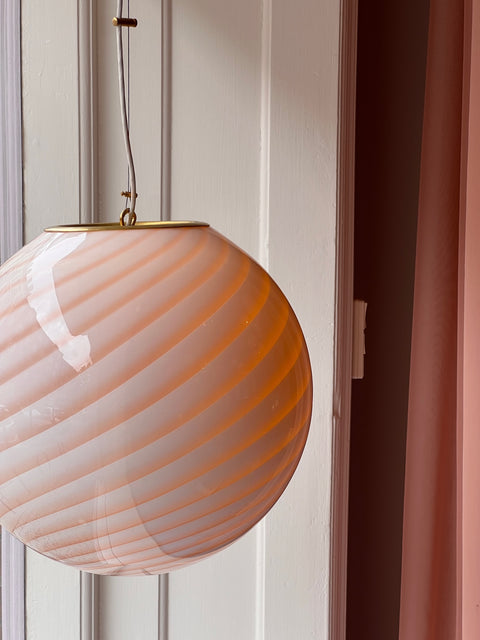 Ceiling lamp - Caramel swirl (D40)