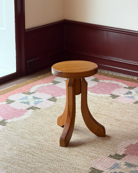 Vintage wooden stool
