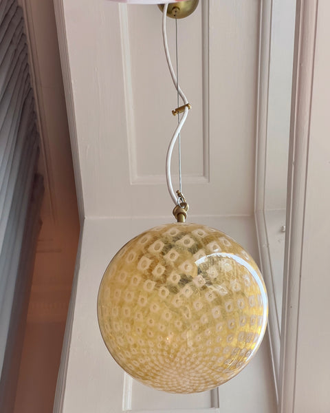 Ceiling lamp - Golden dotted (D20)