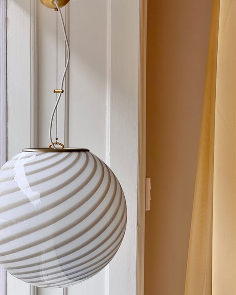 Ceiling lamp - Grey swirl (D40)