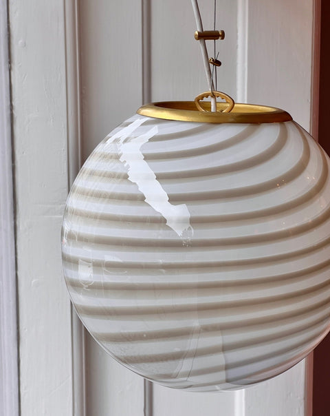 Ceiling lamp - Grey swirl (D30)