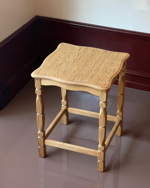 Vintage wooden side table (small)