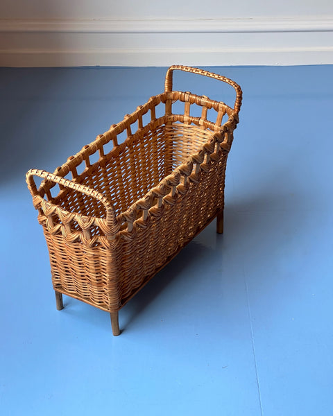 Vintage rattan stand
