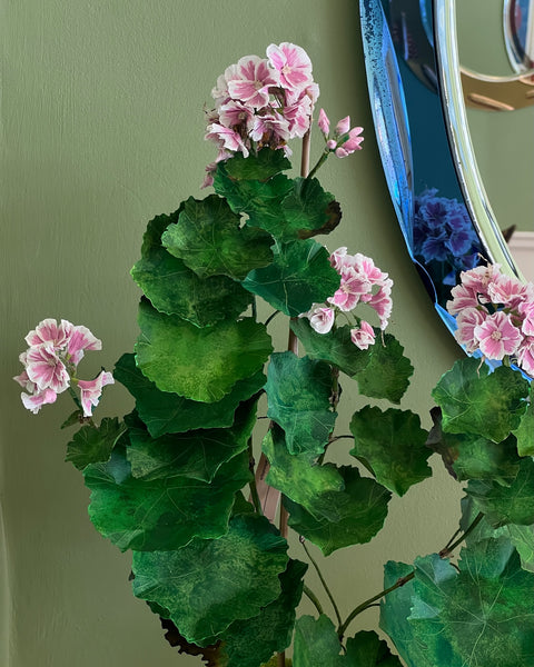 Paper flower ”Pink pelargonium”