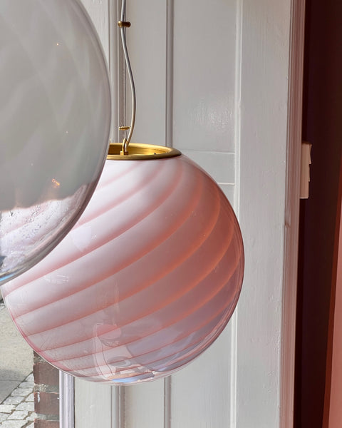 Ceiling lamp - Peach swirl (D40)