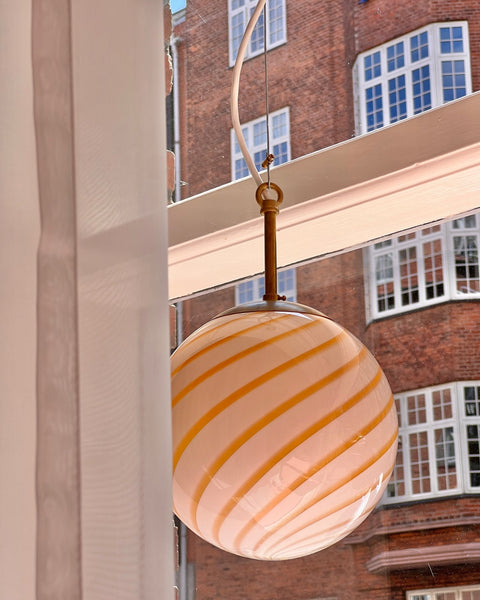 Ceiling lamp - Caramel swirl (D20)