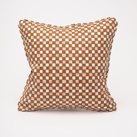 Faye cushion - Brown