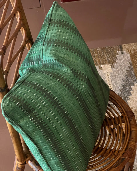 Karin's Rölakan cushion - Sundborn Green (Available upon request)