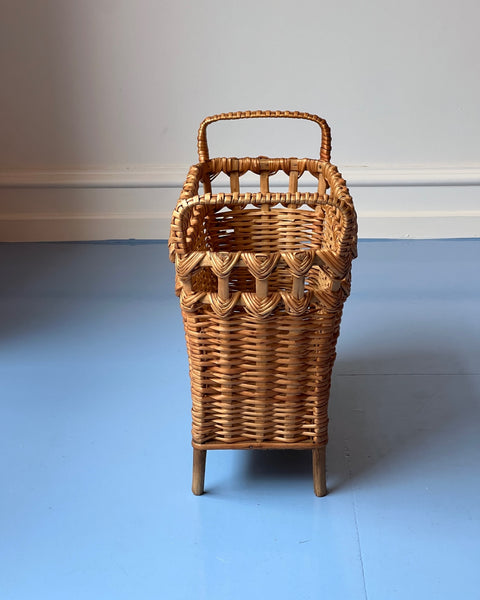 Vintage rattan stand