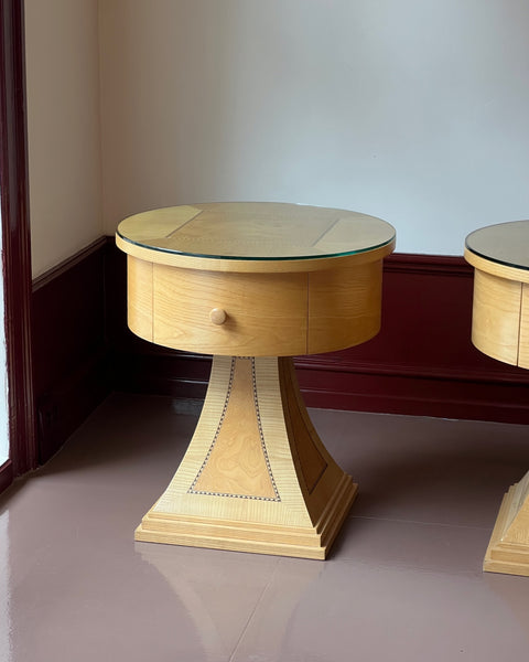 Pair of Vintage Art Deco Bedside Chests