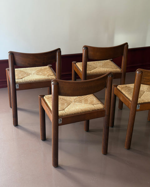Campiglia Chairs by Vico Magistretti for Schiffini (Set of 4)