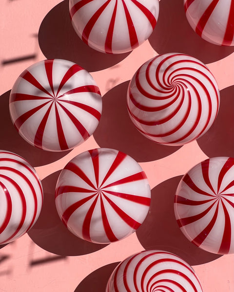 Ceiling lamp - Red swirl (D20)