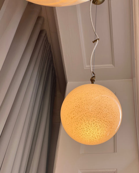 Ceiling lamp - White shimmer (D20)