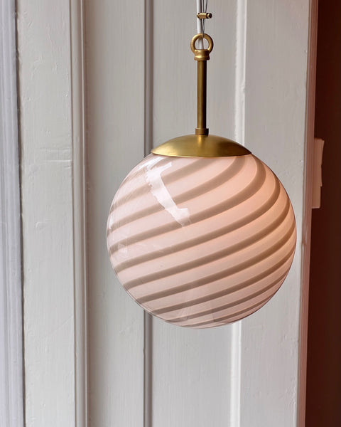 Ceiling lamp - Grey swirl (D20)