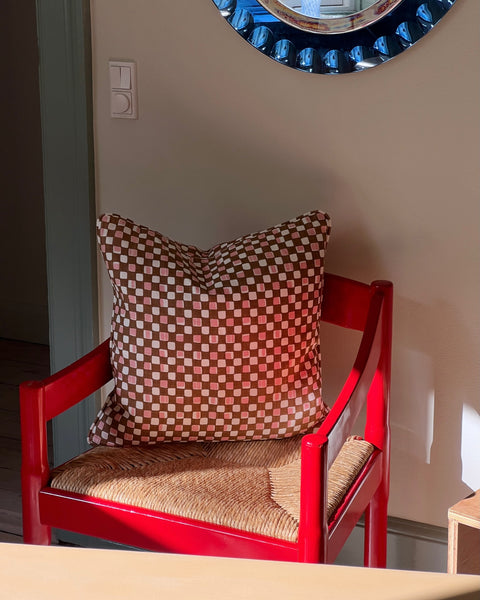 Faye cushion - Brown