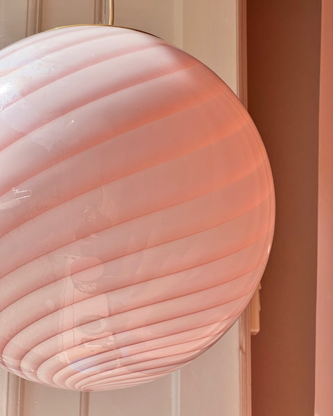 Ceiling lamp - Peach swirl (D40)