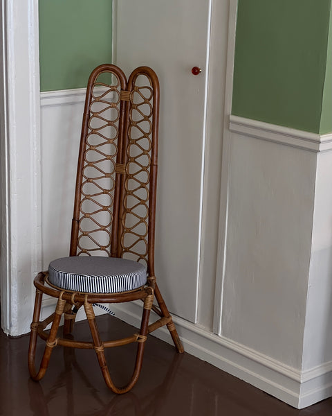 Vintage rattan/bamboo chair, Italy, 1960s