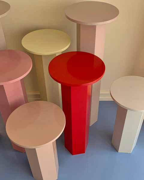 Pedestal/side table (Customised colour) (3 sizes available)