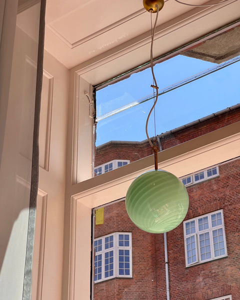 Ceiling lamp - Mint swirl (D20)