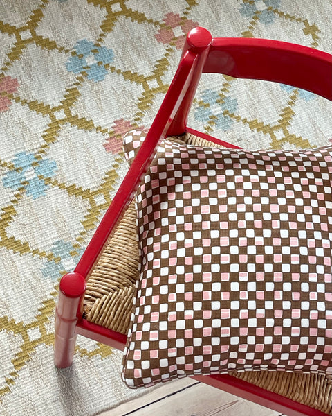 Faye cushion - Brown
