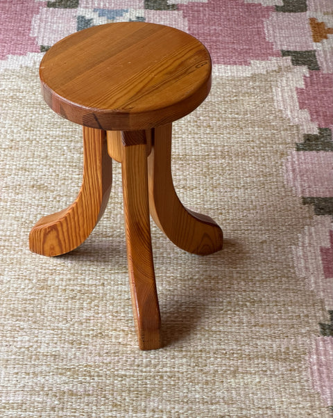 Vintage wooden stool