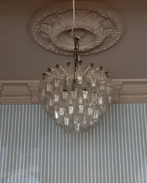Vintage Carlo Scarpa Murano chandelier