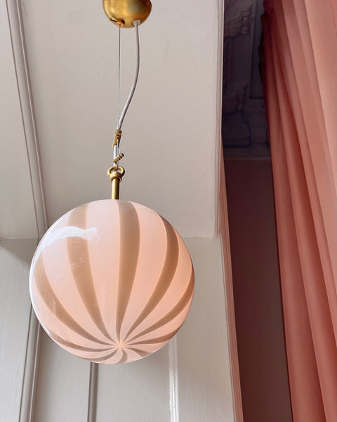 Ceiling lamp - Grey vertical stripes (D20)