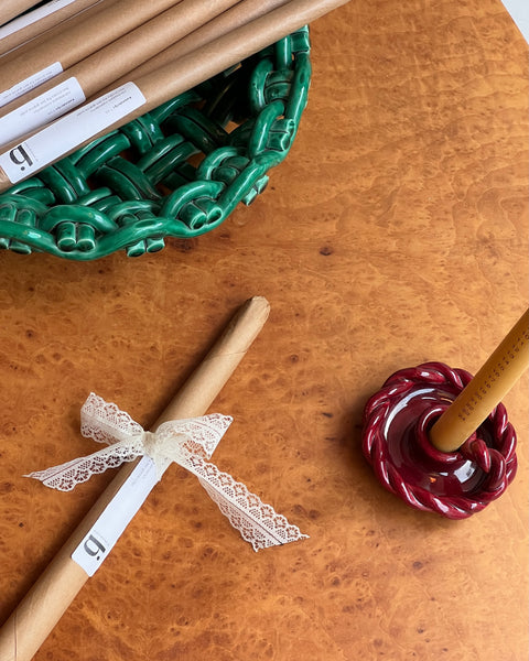 Calendar candle (beeswax)