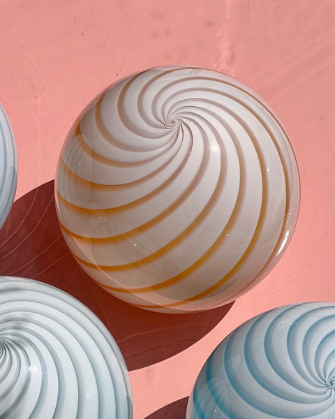 Ceiling lamp - Caramel swirl (D20)