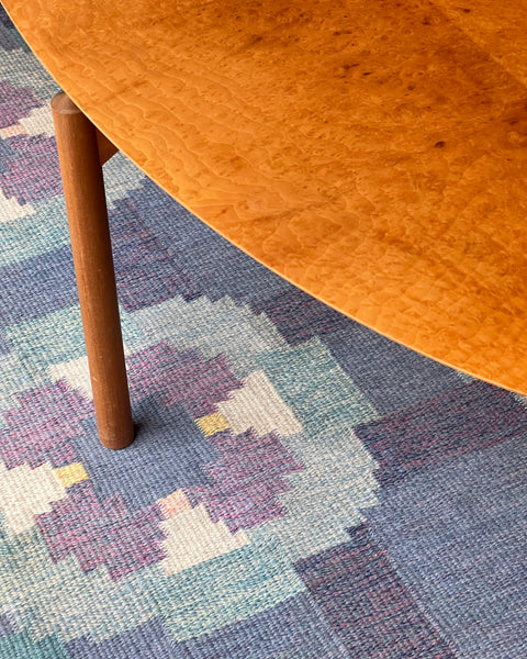 Vintage oak coffee table by Ole Wanscher