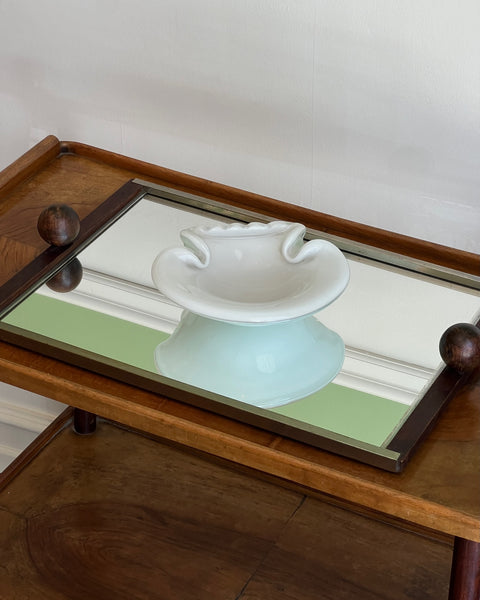 Vintage Murano shell bowl