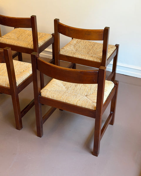 Torbecchia Chairs by Giovanni Michelucci for Poltronova (Set of 4)