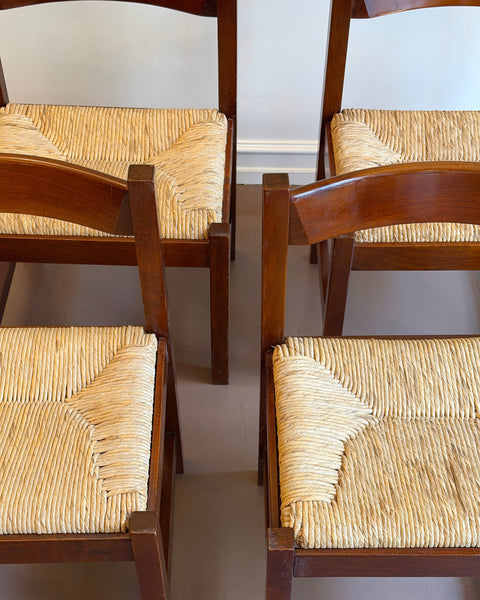 Torbecchia Chairs by Giovanni Michelucci for Poltronova (Set of 4)