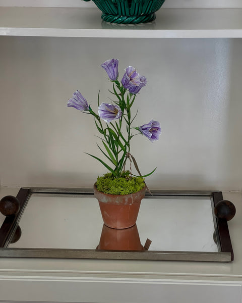 Paper flower ”Purple Bellflower”