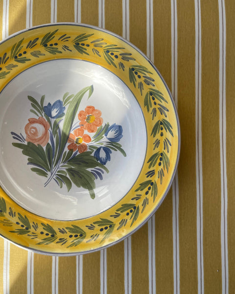 Vintage ceramic wall plate