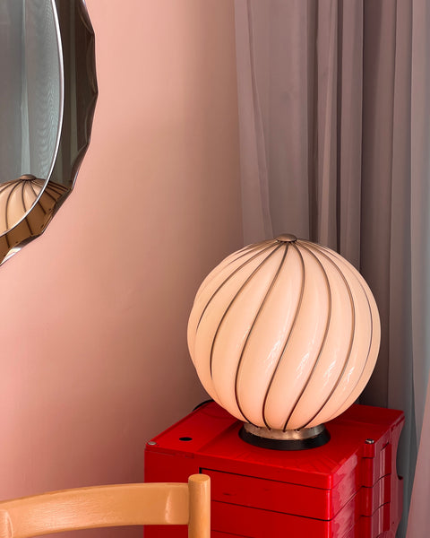 Large vintage Murano table lamp by Adolf Loos for VeArt