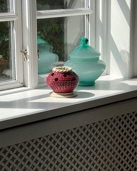 Vintage ceramic tulip vase