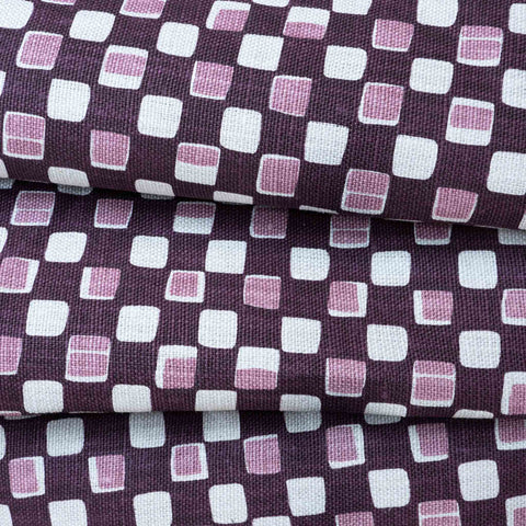 Faye cushion - Plum
