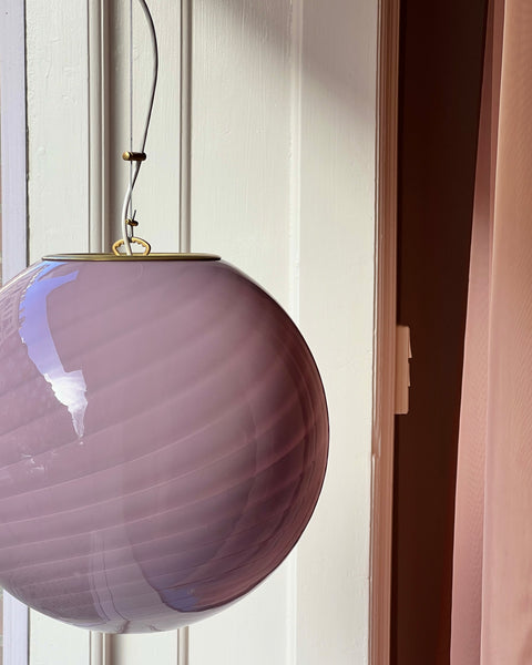 Ceiling lamp - Plum swirl (D40)