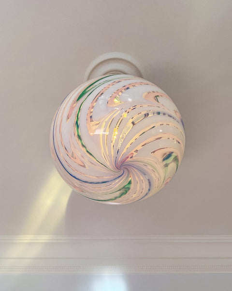 Vintage Murano Multi-coloured/transparent ceiling lamp