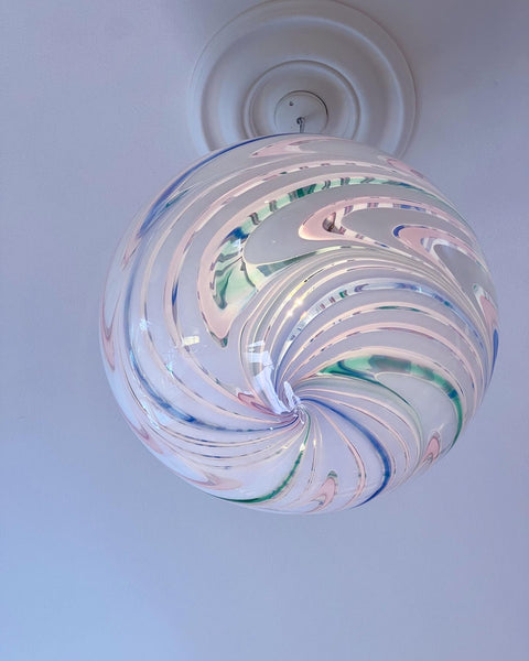 Vintage Murano Multi-coloured/transparent ceiling lamp
