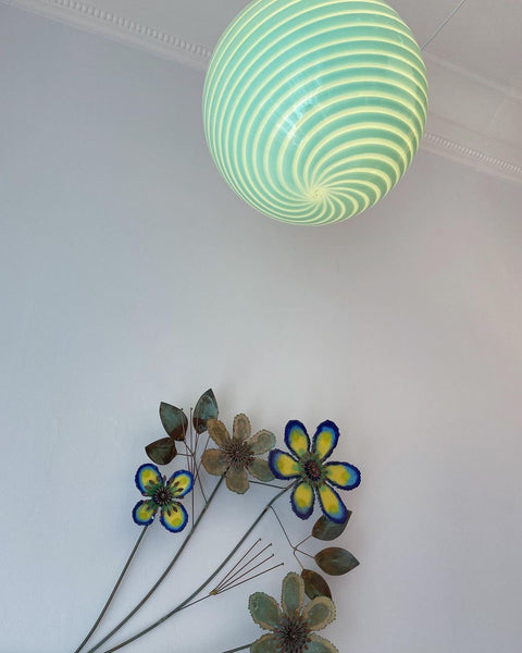 Ceiling lamp - Mint swirl (D30)