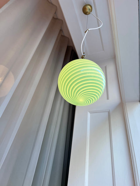 Ceiling lamp - Mint swirl (D20)