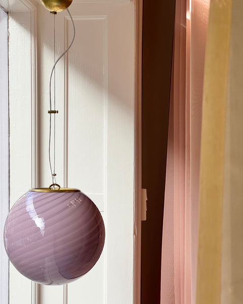 Ceiling lamp - Plum swirl (D30)