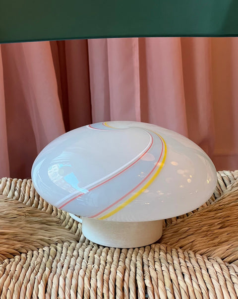 Vintage Murano multi swirl ceiling/wall lamp