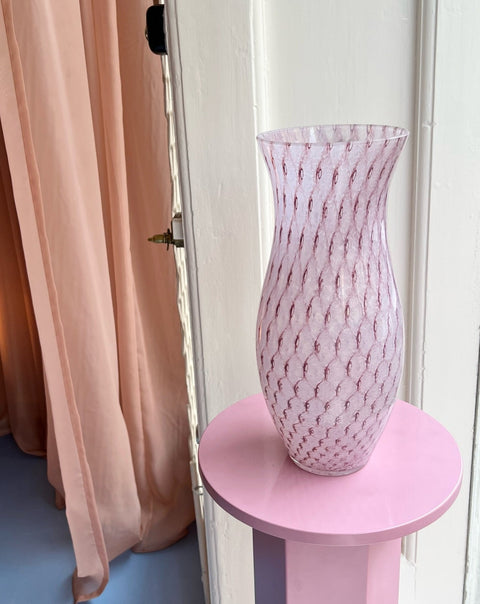 Vintage purple Murano vase