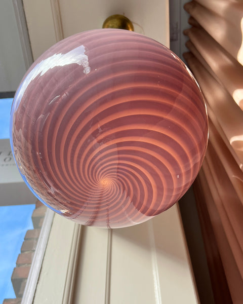Ceiling lamp - Plum swirl (D30)